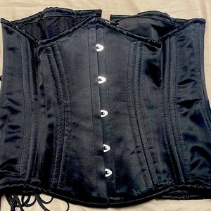 Orchard Corset Satin Hourglass Curve Longline Underbust Corset ,CS-426